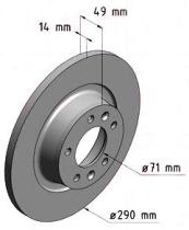 BKN DF1178K1 - KIT Discos-Pastillas