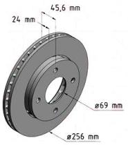 BKN DF419K1 - KIT DISCOS-PASTILLAS