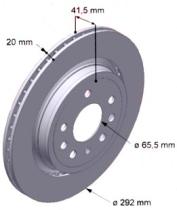 BKN DF975K1 - KIT Discos-Pastillas