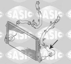 Sasic 3336187 - TUBO FLEXIBLE DE AIRE DE SOBREALIMENTACION