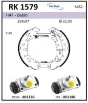 BKN RK1579 - Kit de freno premontado