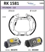 BKN RK1581 - Kit de freno premontado
