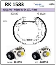 BKN RK1583 - Kit de freno premontado
