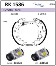 BKN RK1586 - Kit de freno premontado