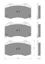 BKN 906401 - Pastillas de Freno