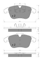 BKN 906402 - Pastillas de Freno