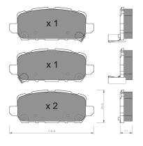 BKN 906412 - Pastillas de Freno