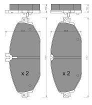 BKN 906443 - Pastillas de Freno