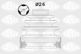 Sasic 1906086 - JUEGO DE FUELLES, ARBOL DE TRANSMISION