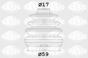 Sasic 1906089 - JUEGO DE FUELLES, ARBOL DE TRANSMISION