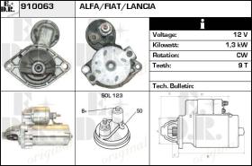 BKN 910063 - Motor de arranque