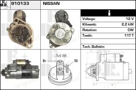 BKN 910133 - Motor de arranque