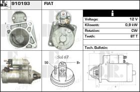 BKN 910193 - ARRANQUE FIAT