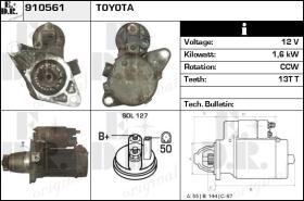 BKN 910561 - Motor de arranque