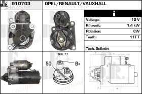 BKN 910703 - Motor de arranque