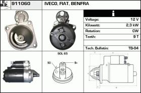 BKN 911060 - Motor de arranque