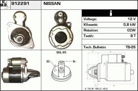 BKN 912291 - Motor de arranque