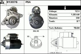 BKN 913076 - Motor de arranque