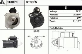 BKN 913078 - Motor de arranque