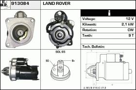 BKN 913084 - Motor de arranque