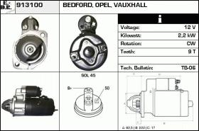 BKN 913100 - ARRANQUE FERRARI TRACTORS,GOLDONI,