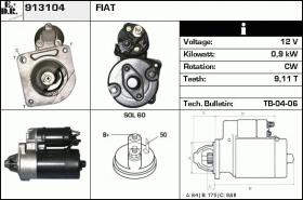 BKN 913104 - ARRANQUE FIAT,LANCIA