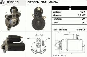 BKN 913113 - Motor de arranque