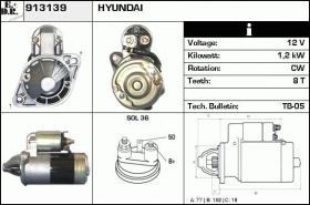 BKN 913139 - Motor de arranque