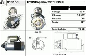 BKN 913159 - Motor de arranque