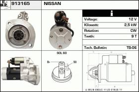 BKN 913165 - ARRANQUE NISSAN,FORD