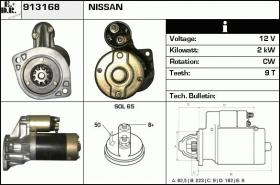 BKN 913168 - Motor de arranque