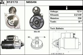 BKN 913173 - Motor de arranque