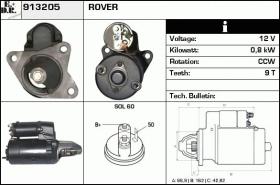 BKN 913205 - Motor de arranque