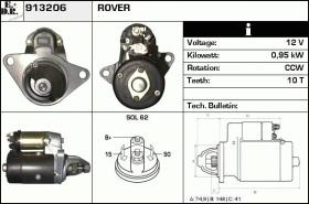 BKN 913206 - Motor de arranque