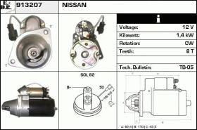 BKN 913207 - ARRANQUE NISSAN