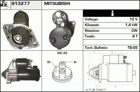 BKN 913277 - Motor de arranque