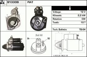 BKN 913309 - ARRANQUE FIAT