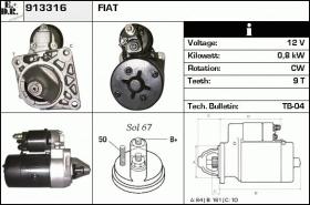 BKN 913316 - ARRANQUE FIAT LANCIA