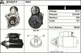 BKN 913317 - ARRANQUE FIAT