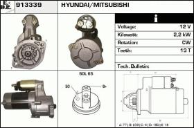 BKN 913339 - Motor de arranque