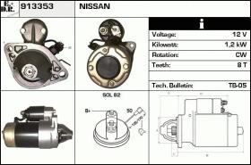 BKN 913353 - Motor de arranque