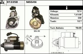 BKN 913358 - ARRANQUE NISSAN