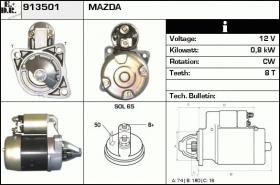 BKN 913501 - Motor de arranque