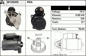 BKN 913545 - Motor de arranque