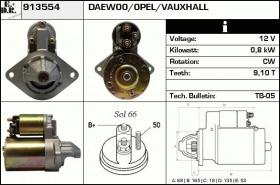 BKN 913554 - Motor de arranque