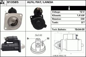 BKN 913585 - ARRANQUE LANCIA FIAT ALFA ROMEO