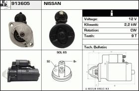 BKN 913605 - ARRANQUE NISSAN