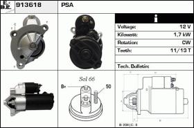 BKN 913618 - Motor de arranque