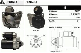 BKN 913624 - Motor de arranque