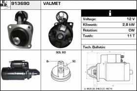 BKN 913690 - ARRANQUE VALMET ZETOR